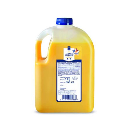 Liquid Egg Yolk Pasteurized